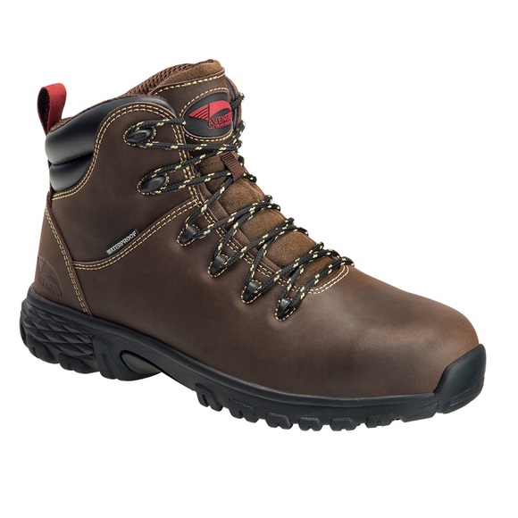 Avenger Men's Brown Work Boots - Picture 1 of 7